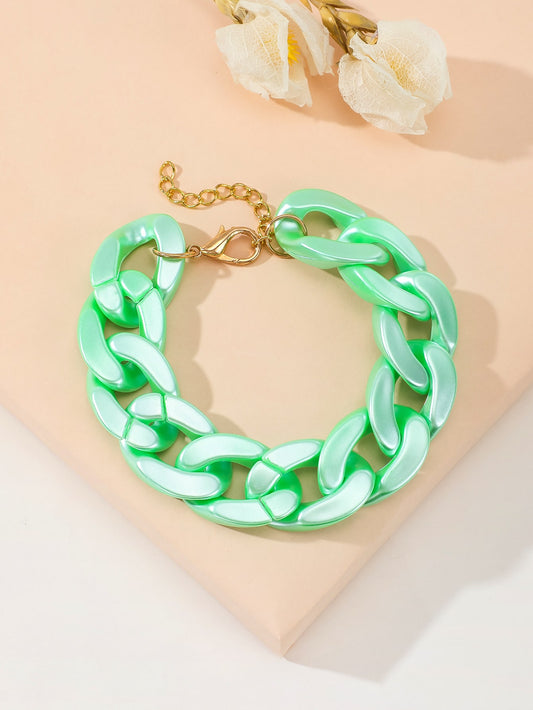Solid Chain Design Bracelet